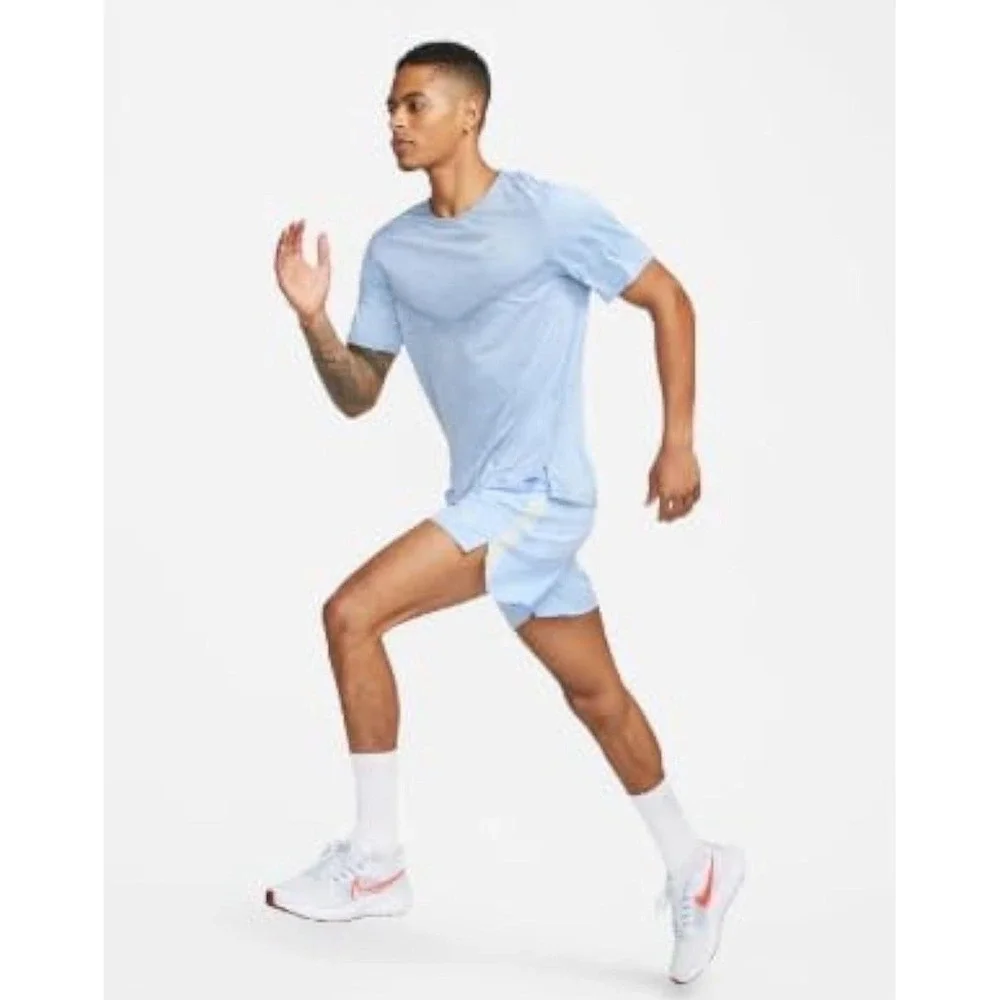 Nike Challenger Dri-FIT 7'' Brief-Lined Running Shorts Blue DV9359-479 Size 2XL